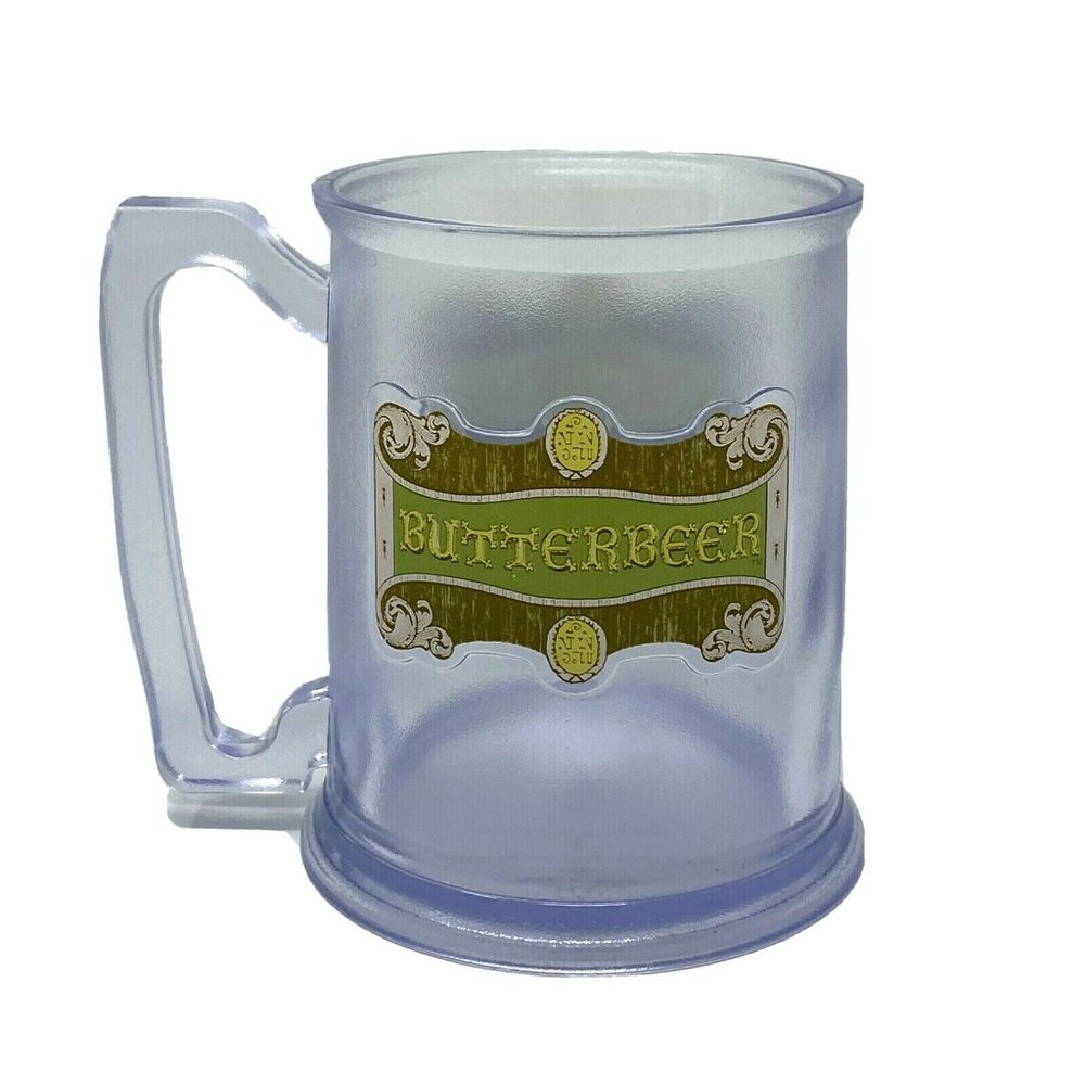 Warner Brothers Studio Tour Making of Harry Potter Butterbeer Mug Plastic Cup 4"